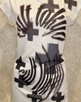 レースアップTシャツワンピ