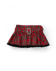 TARTAN MINI SKIRT