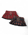 TARTAN MINI SKIRT