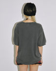 PIERCE CROSS OVER TEE