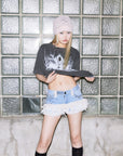 PIERCE CROSS OVER TEE