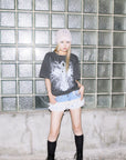PIERCE CROSS OVER TEE