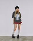 TARTAN MINI SKIRT