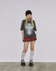 TARTAN MINI SKIRT