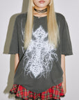 PIERCE CROSS OVER TEE