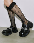 FRILL HIGH SOCKS