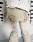 ニットフリルショートパンツ