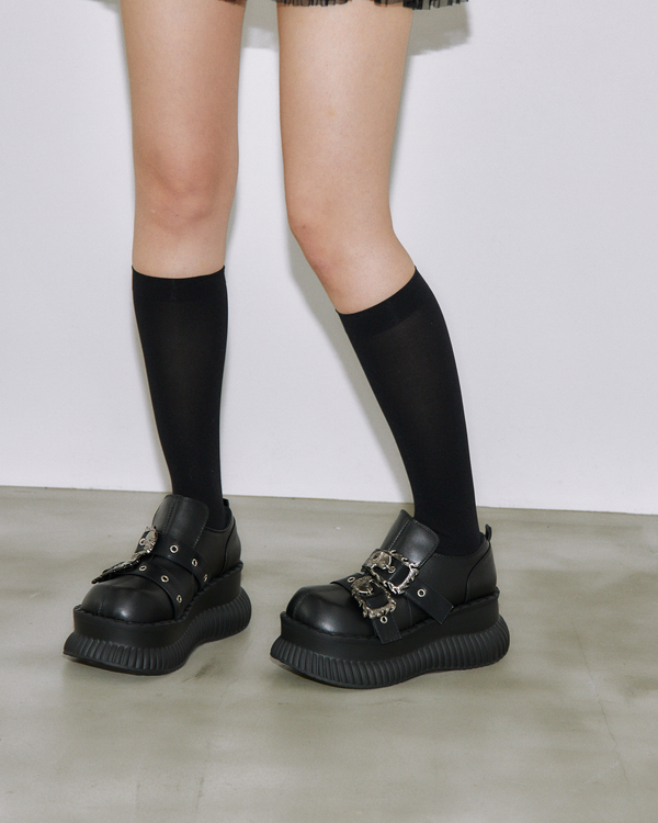 SEE-THROUGH HIGH SOCKS