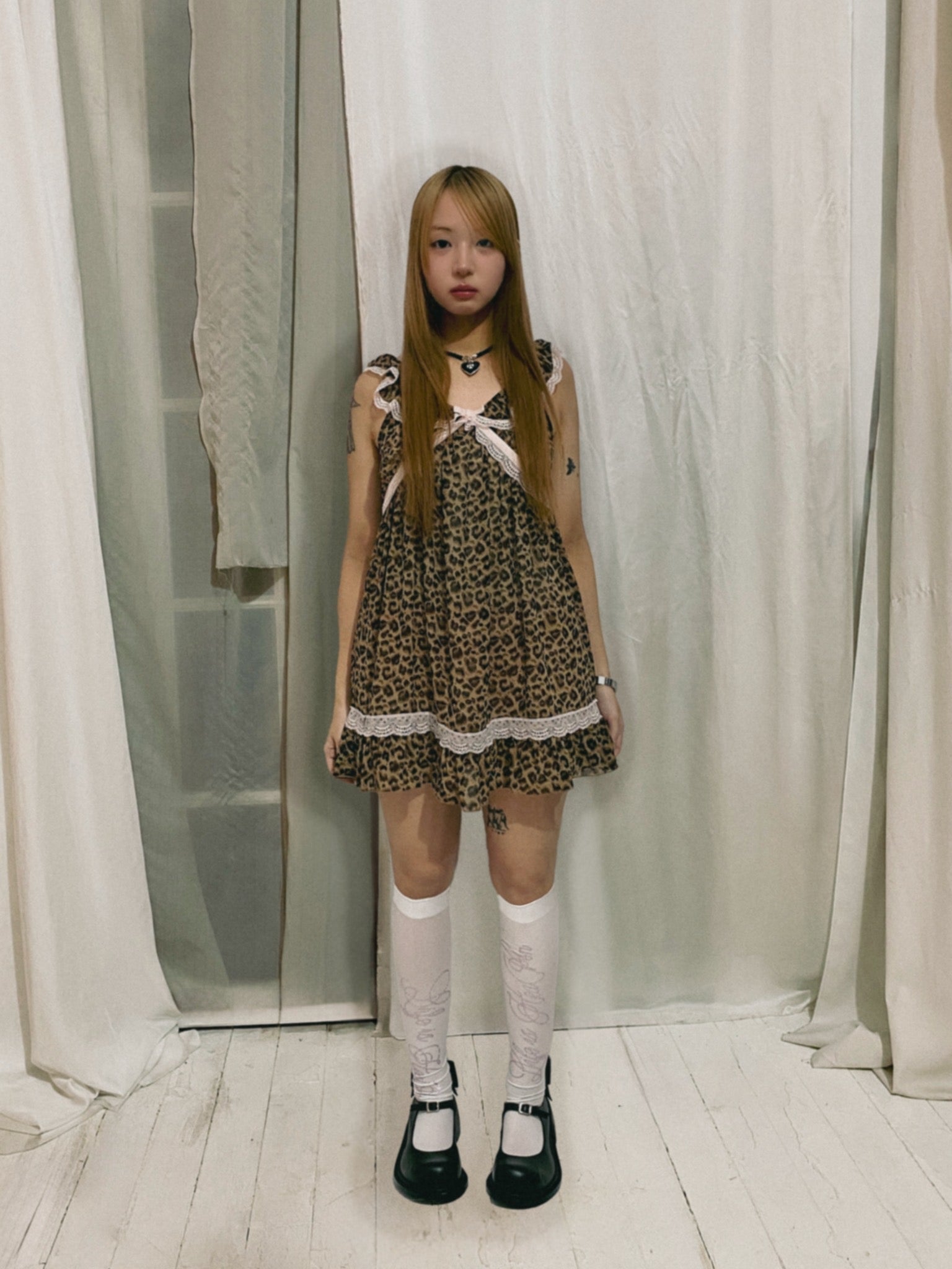 ベビードールキャミチュニック