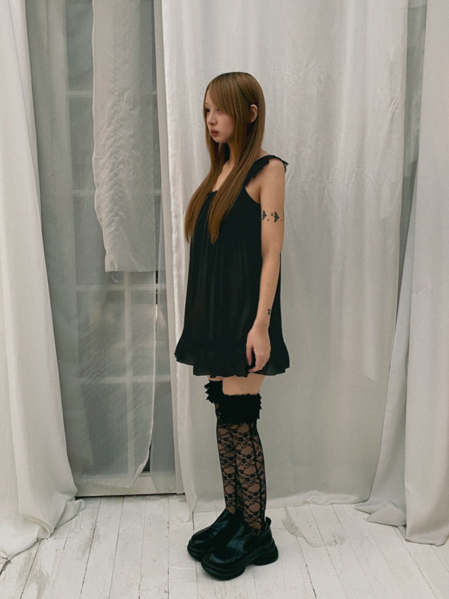 ベビードールキャミチュニック