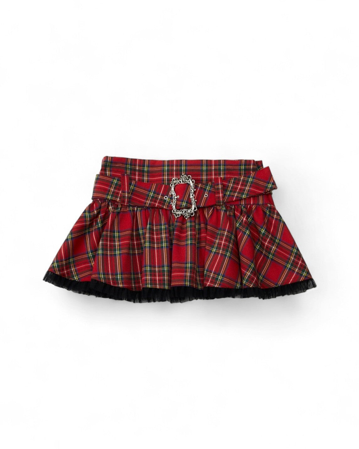 TARTAN MINI SKIRT