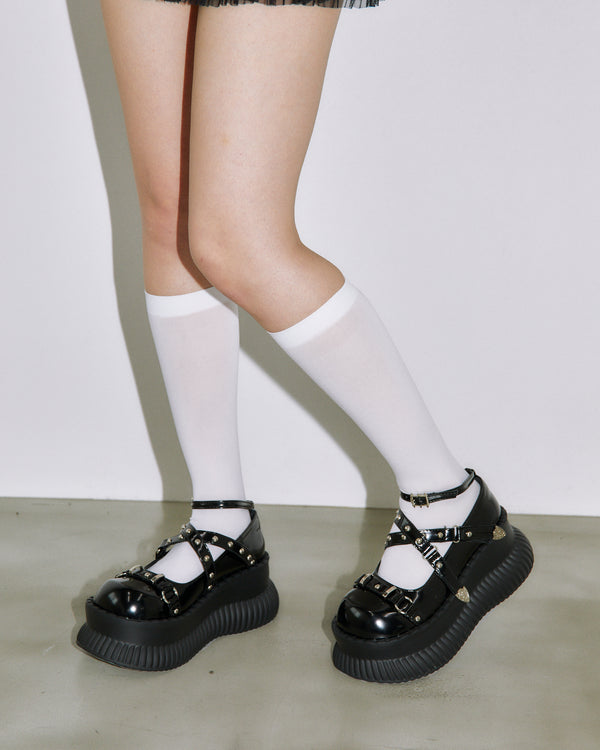 SEE-THROUGH HIGH SOCKS