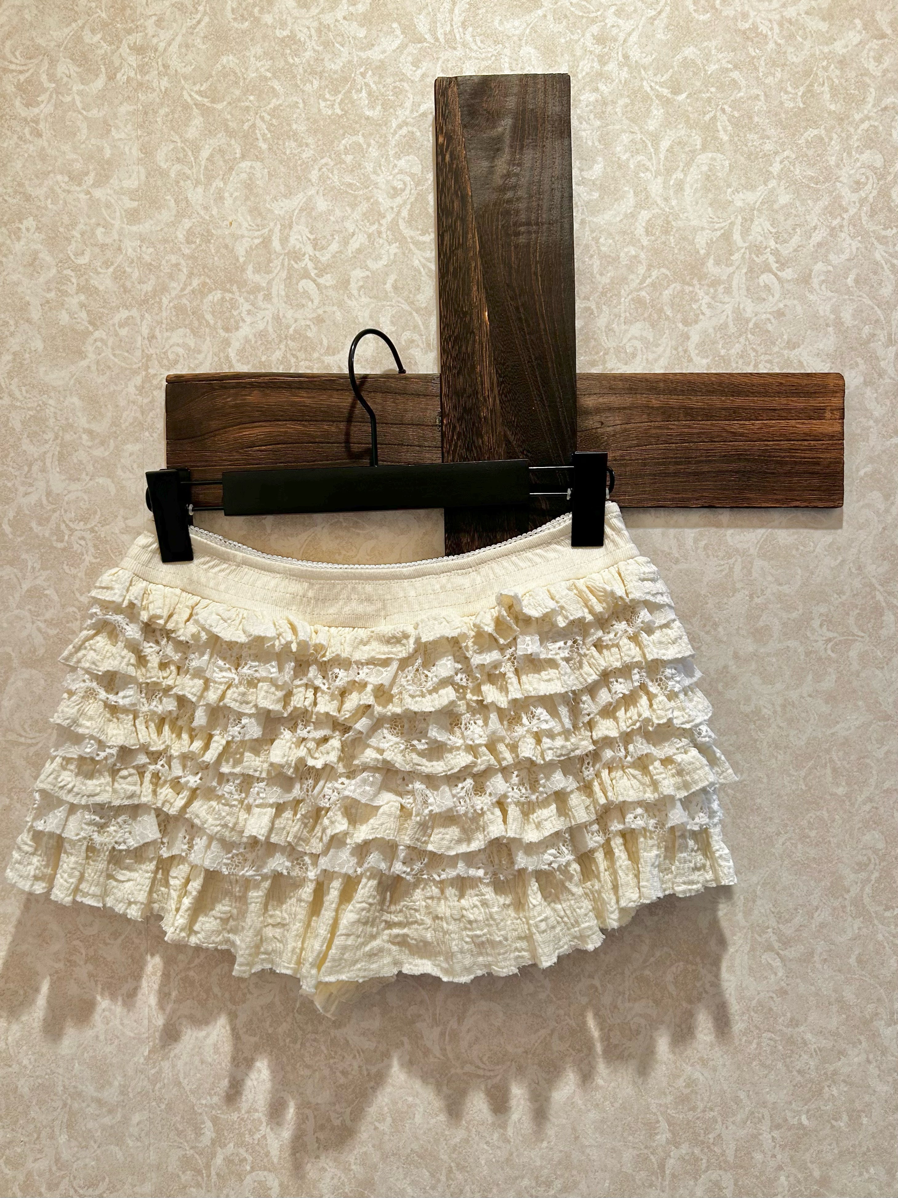 ALL ファッション ボリュームアイレットパンツ 白い culttokyo カルト