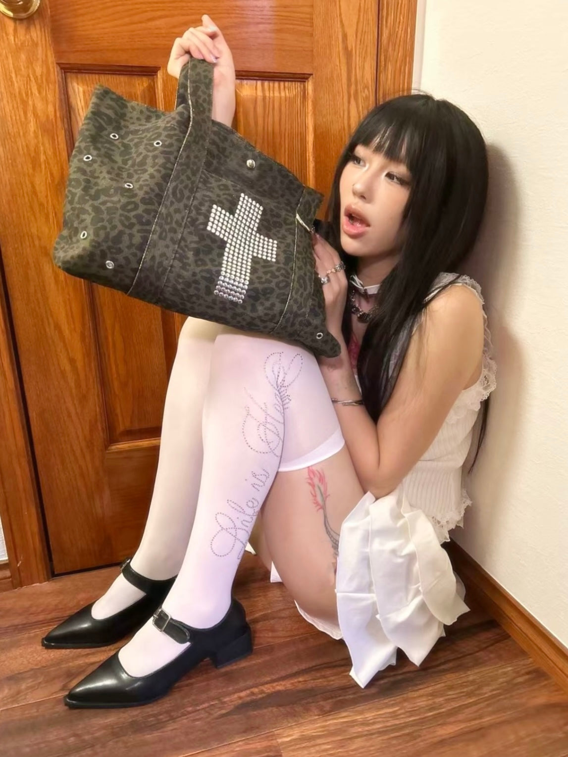 クロススタッズトートバッグ