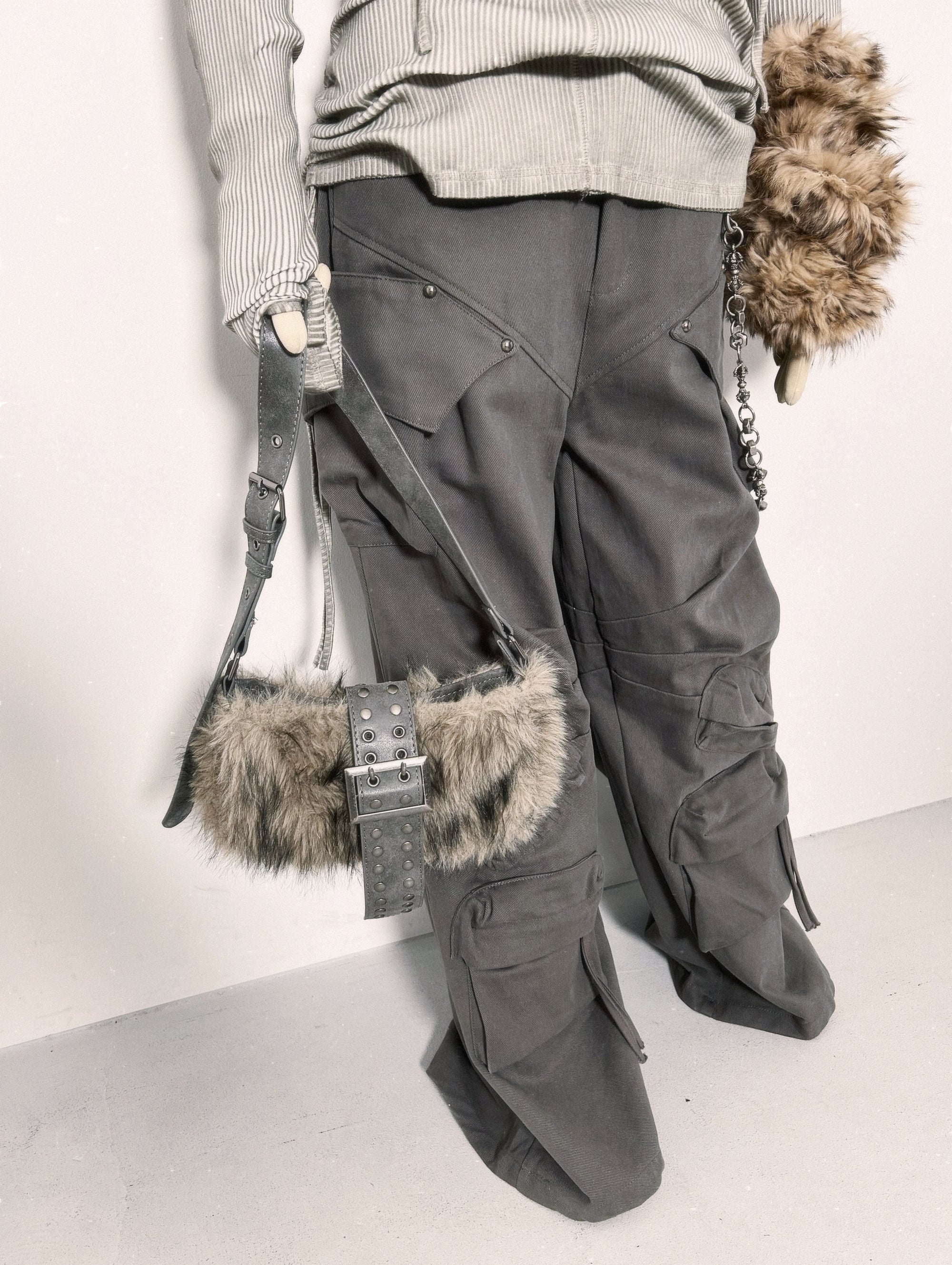 ポケットワイドパンツ