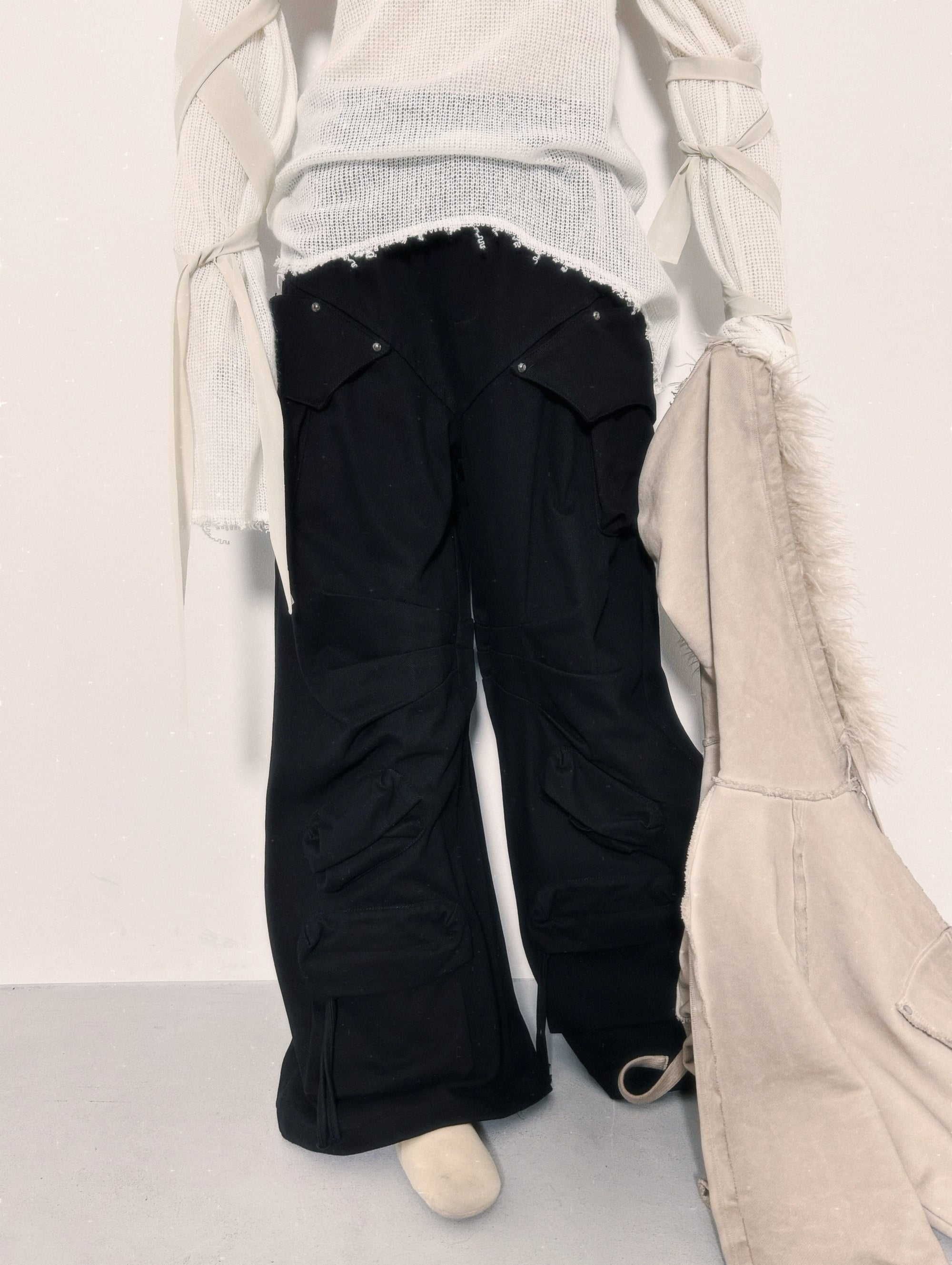 ポケットワイドパンツ