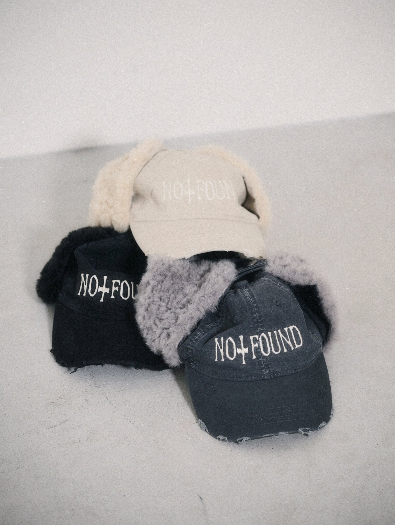 NOT FOUNDイヤーキャップ