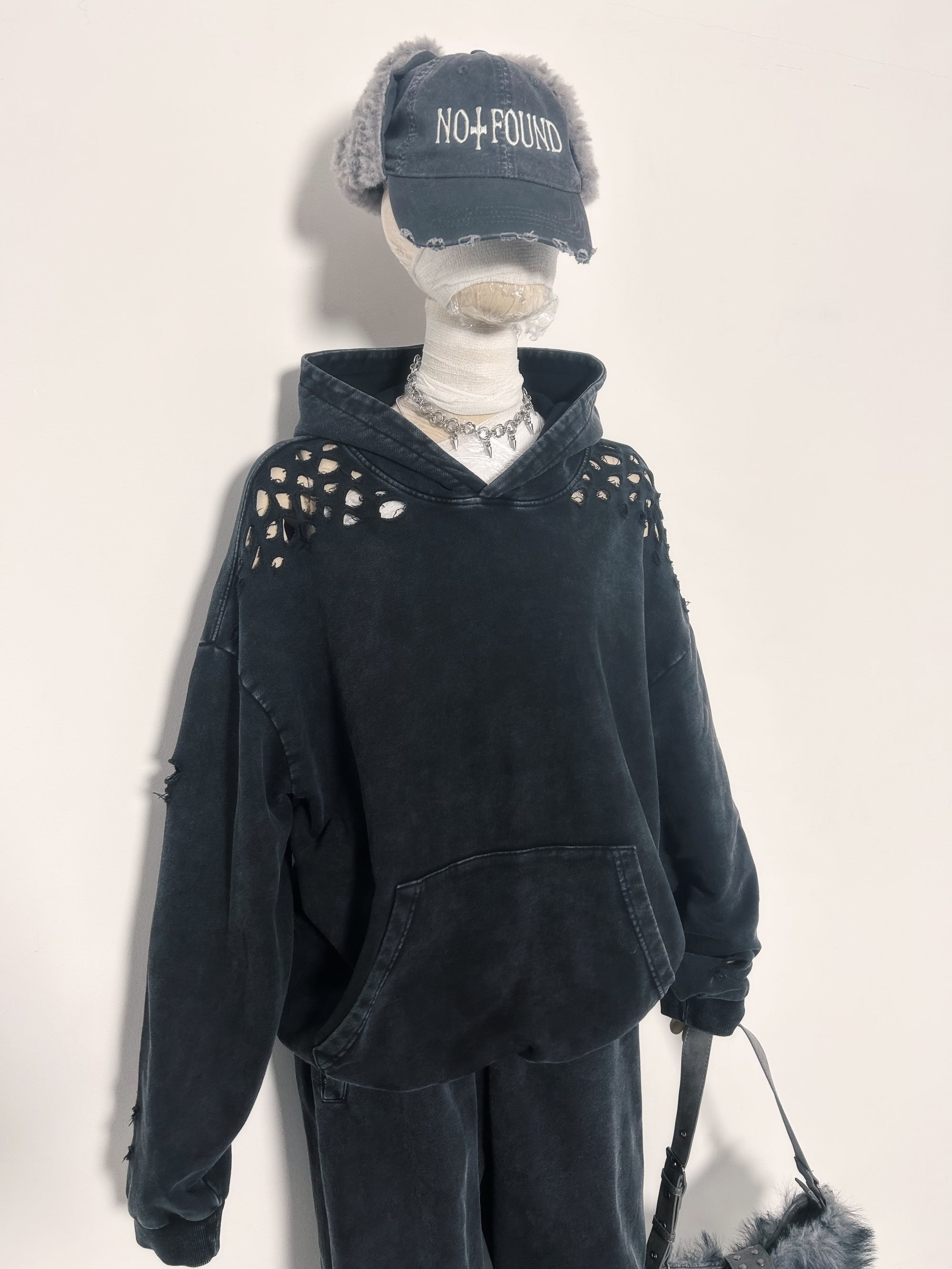 フェードクロスフーディ