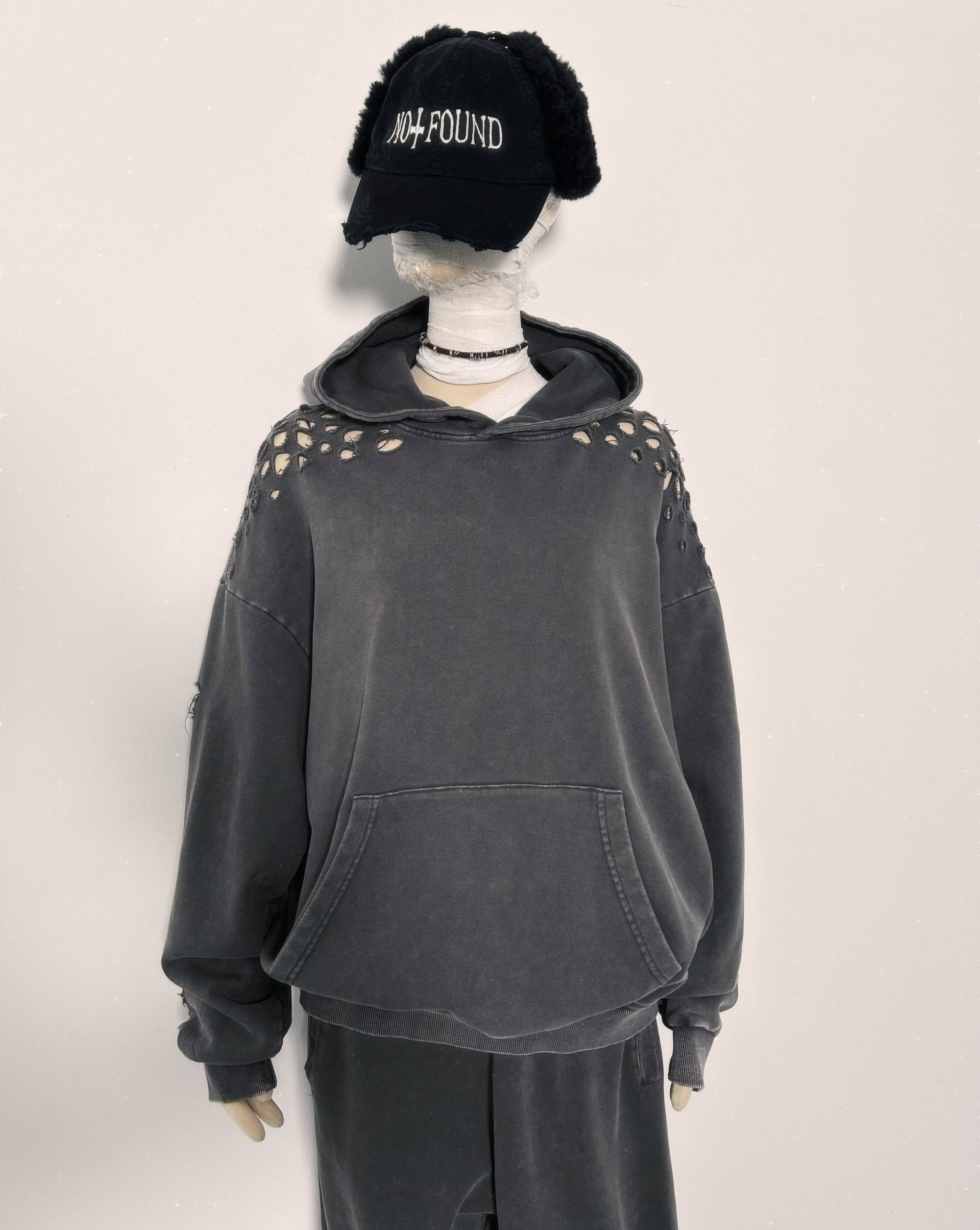 フェードクロスフーディ