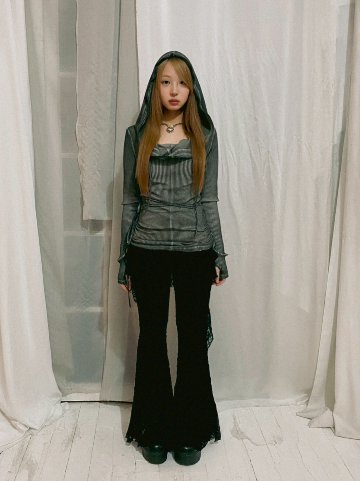 ピグメントシャーリングトップス