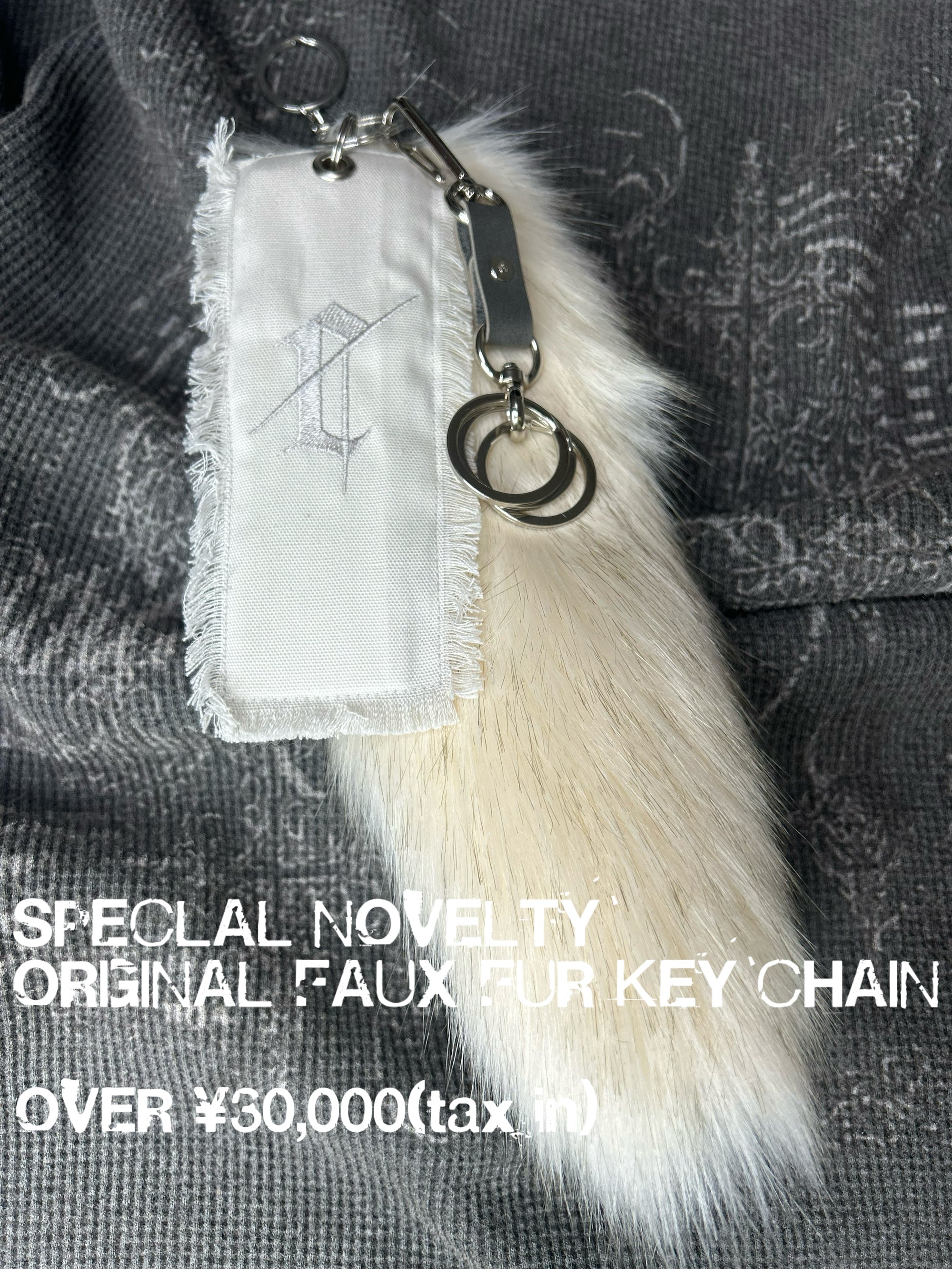 ORIGINAL FAUX FUR KEY CHAIN