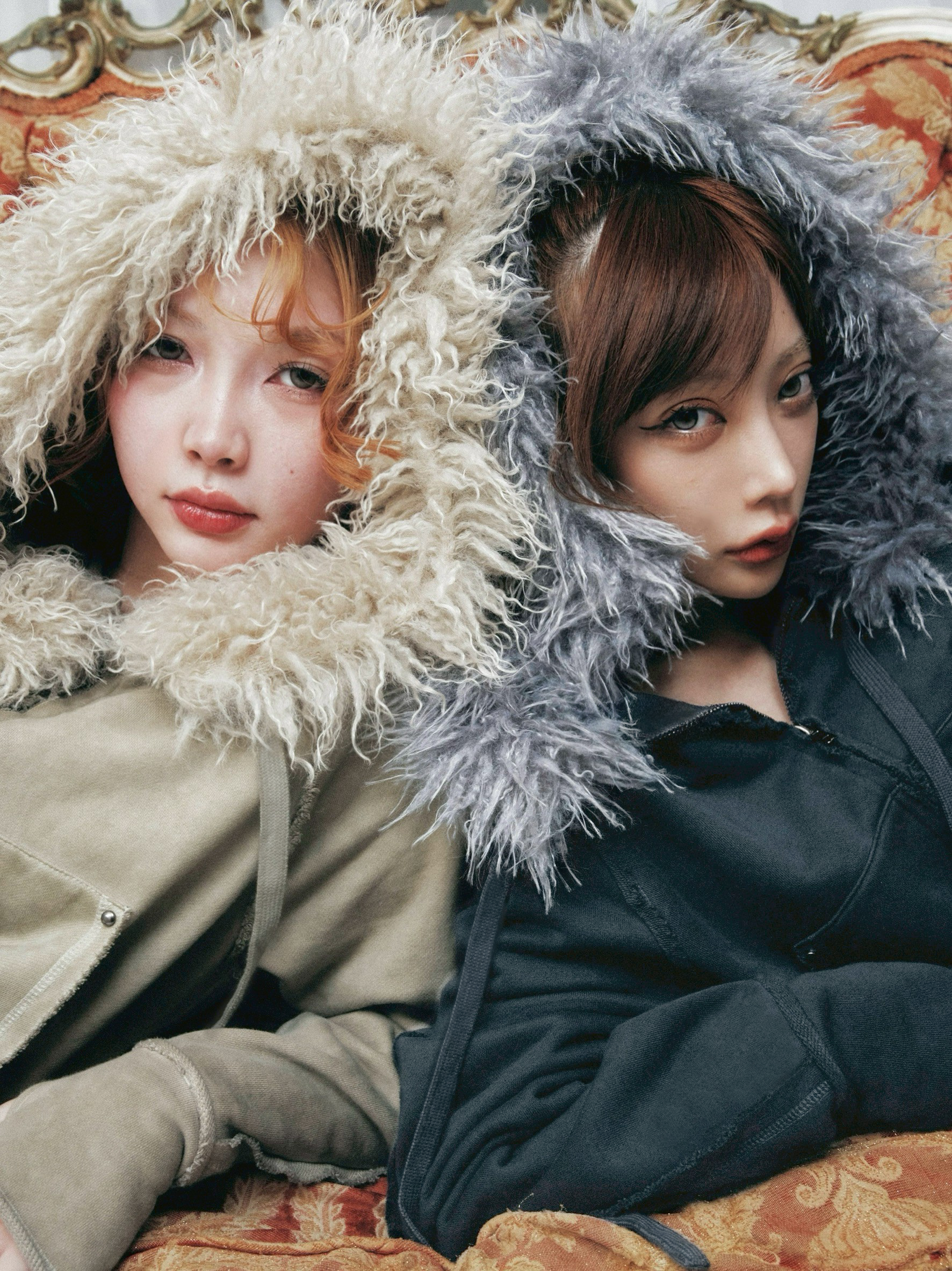 ボリュームスウェットフーディ